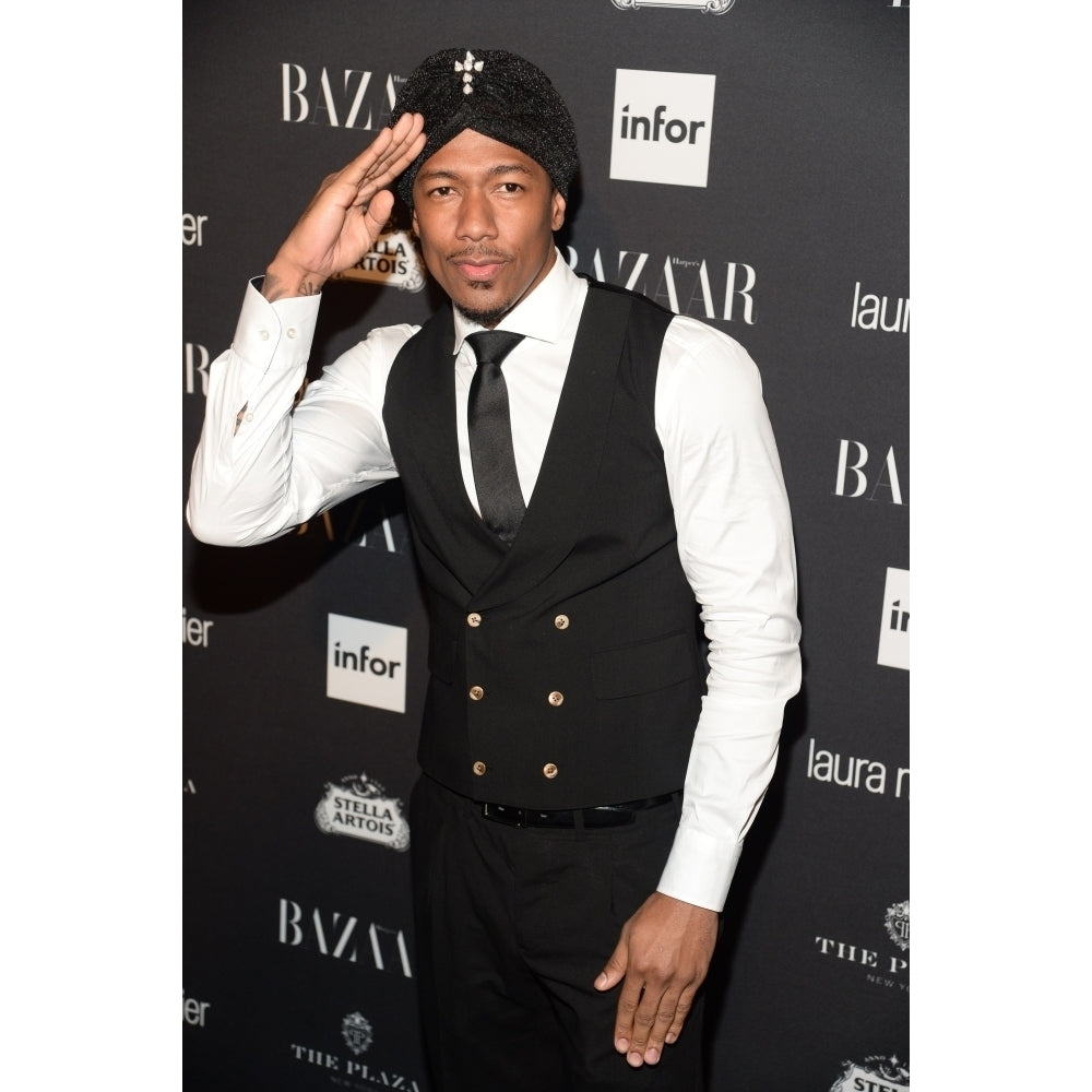 Nick Cannon At Arrivals For HarperS Bazaar Celebrates Third Icons Portfolio The Plaza Hotel York Ny September 9 Image 2