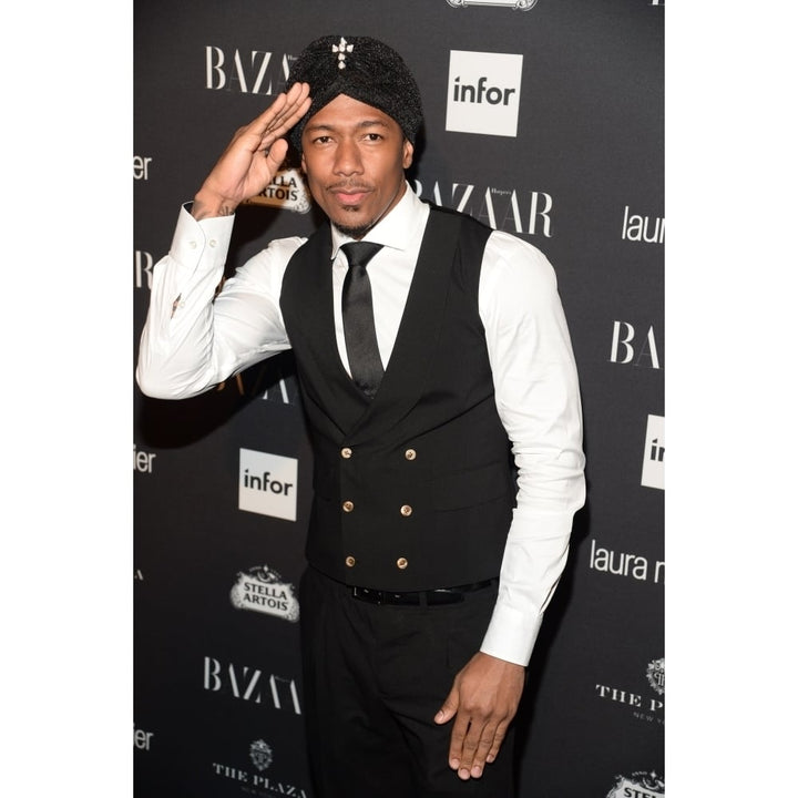 Nick Cannon At Arrivals For HarperS Bazaar Celebrates Third Icons Portfolio The Plaza Hotel York Ny September 9 Image 1