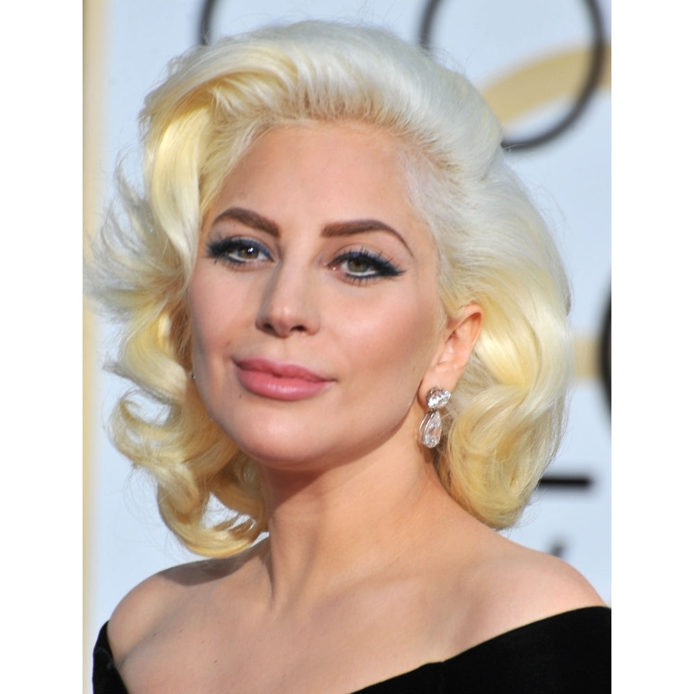 Lady Gaga At Arrivals For 73Rd Annual Golden Globe Awards 2016 - Arrivals Photo Print Image 1