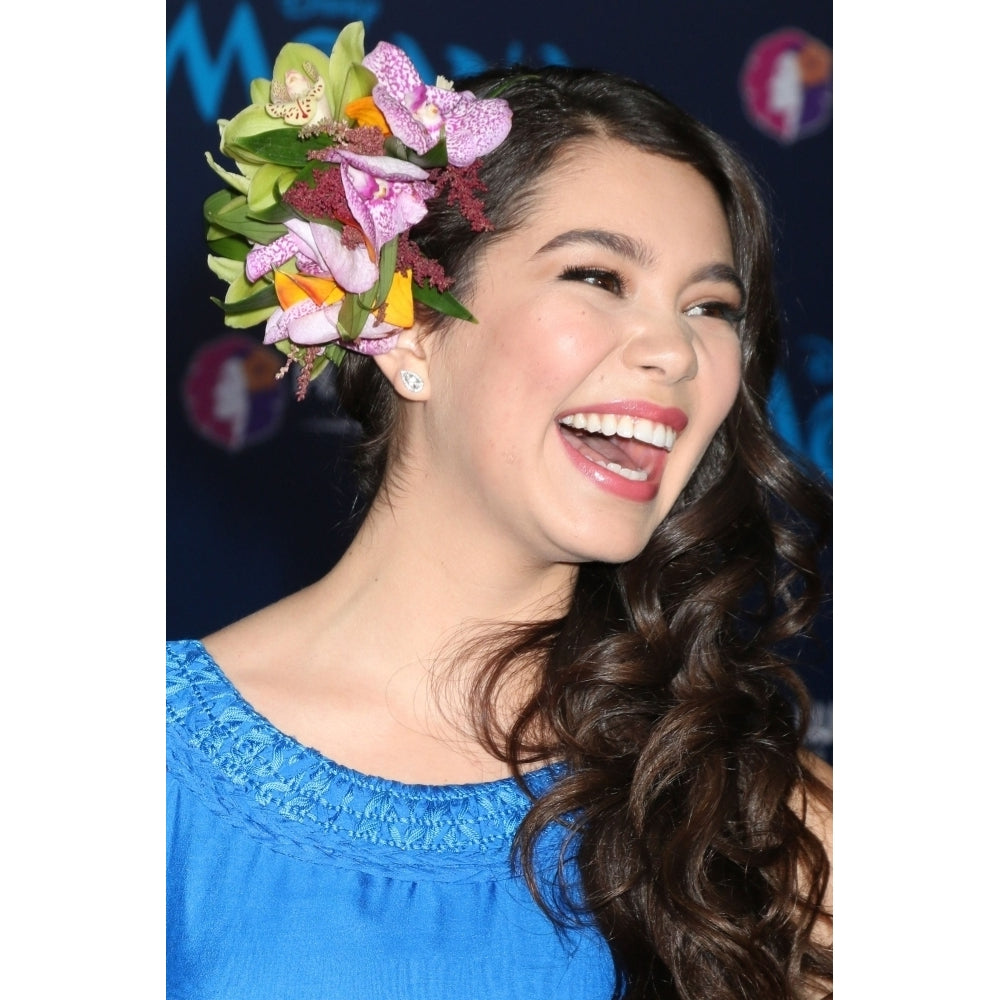 AuliI Cravalho At Arrivals For Moana Premiere El Capitan Theatre Los Angeles Ca November 14 2016. Photo By Image 1