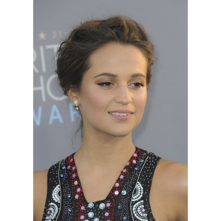 Alicia Vikander At Arrivals For 21St Annual Critics Choice Awards Photo Print Image 1