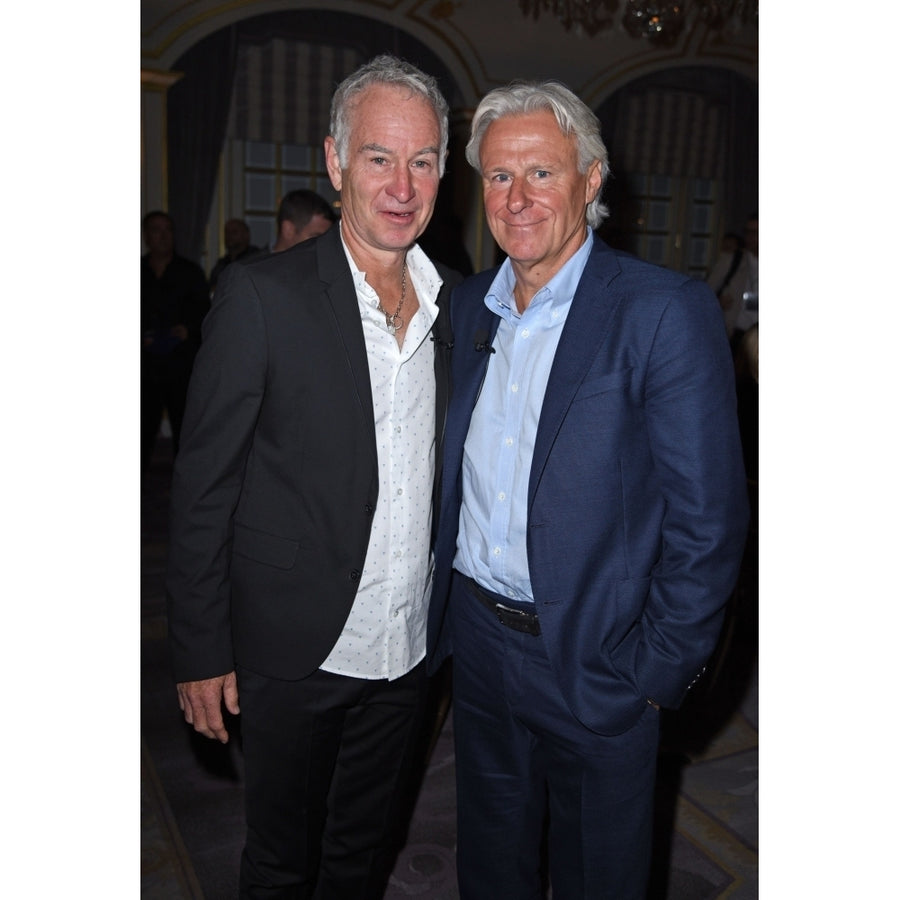 John Mcenroe Bjorn Borg At Arrivals For Laver Cup Tennis Team Event St. Regis Hotel York Ny August 24 2016. Image 1