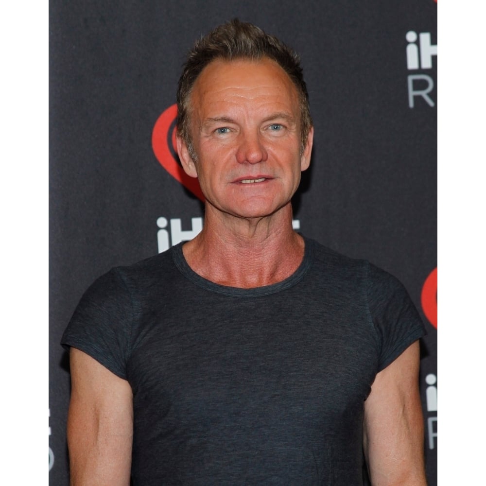 Sting At Arrivals For 2016 Iheartradio Music Festival - Sat 4 T-Mobile Arena Las Vegas Nv September 24 2016. Photo Image 1