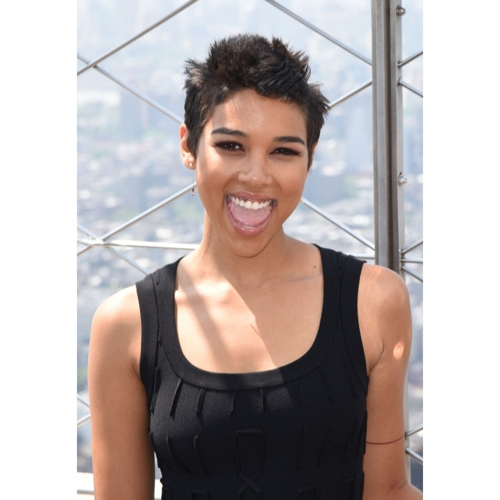 Alexandra Shipp At Arrivals For X-Men Apocalypse Cast At Empire State Building Empire State Building York Ny May Image 1