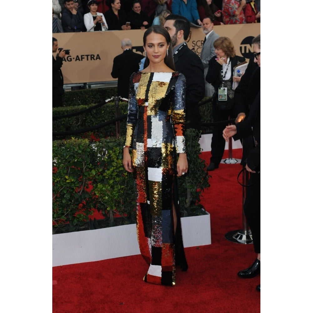 Alicia Vikander At Arrivals For 22Nd Annual Screen Actors Guild Awards - Arrivals 2 Image 1