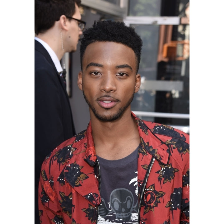 Algee Smith Out Promoting His Film Detroit Out And About For Celebrity Candids - Tue York Ny August 1 2017. Image 2