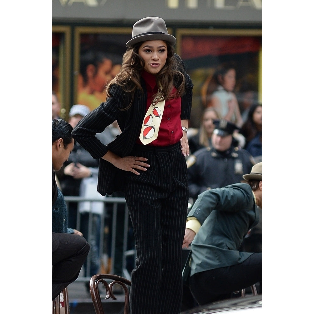 Zendaya Out And About For Celebrity Candids - Fri York Ny December 8 2017. Photo By Kristin CallahanEverett Image 1