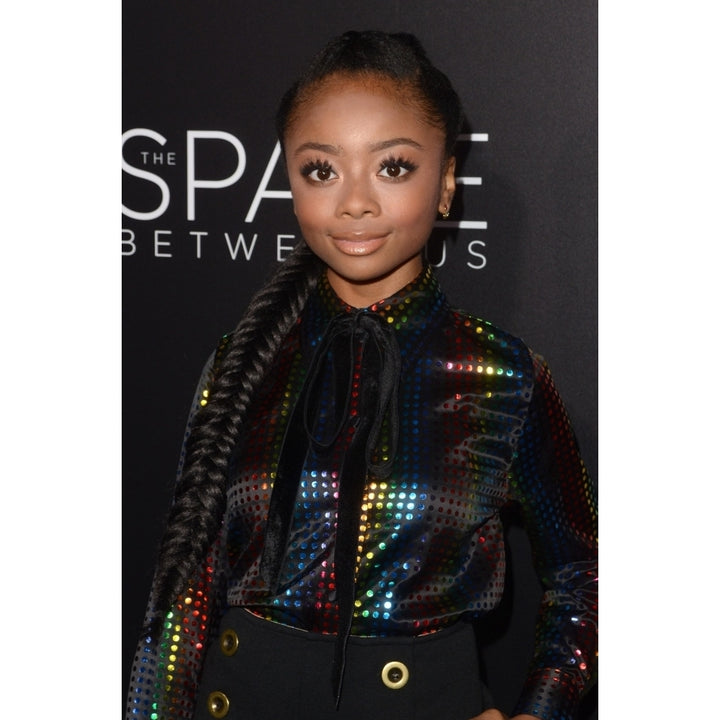 Skai Jackson At Arrivals For The Space Between Us Premiere Arclight Hollywood Los Angeles Ca January 17 2017. Photo Image 2