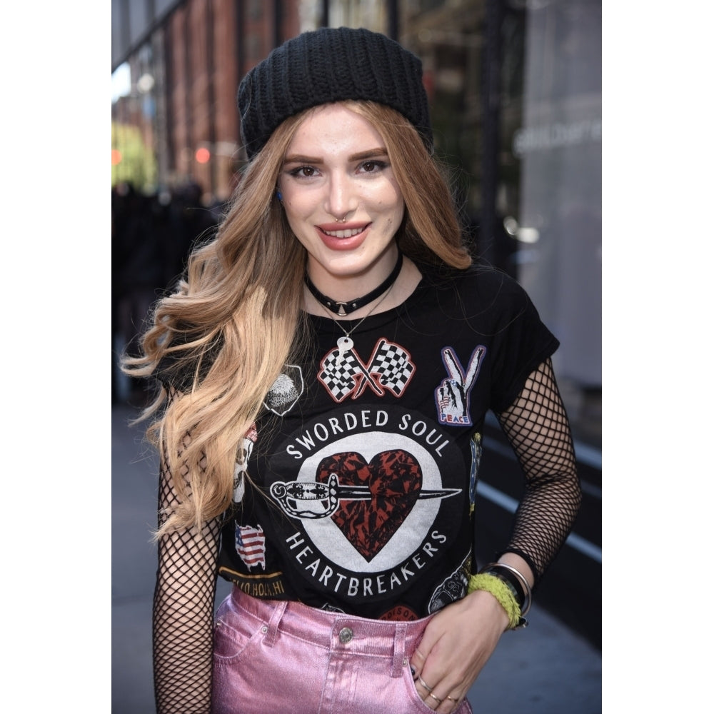 Bella Thorne Out And About For Celebrity Candids - Tue York Ny April 18 2017. Photo By Derek StormEverett Image 2