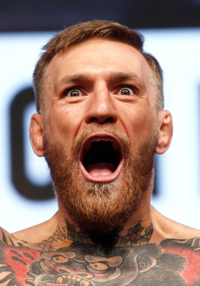 Conor Mcgregor At A Public Appearance For Official Weigh-In For The Floyd Mayweather Vs. Conor Mcgregor Fight T-Mobile Image 1