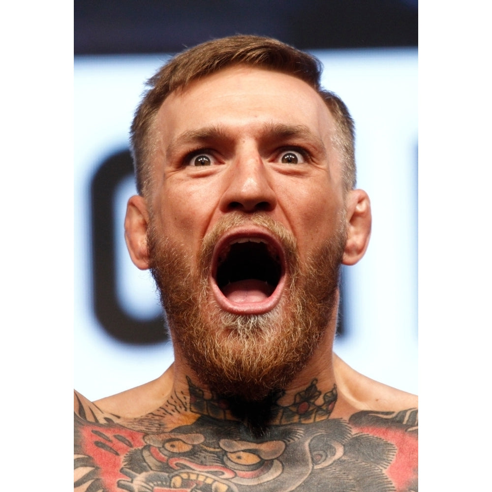 Conor Mcgregor At A Public Appearance For Official Weigh-In For The Floyd Mayweather Vs. Conor Mcgregor Fight T-Mobile Image 2