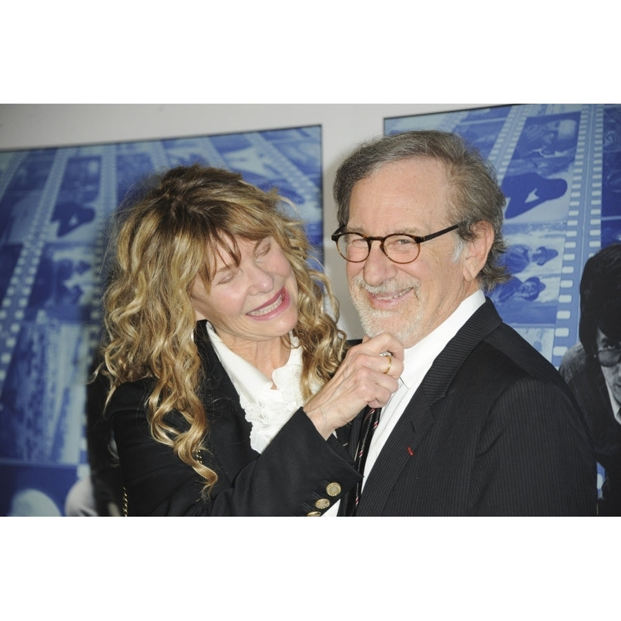 Kate Capshaw Steven Spielberg At Arrivals For HboS Documentary Film Spielberg Premiere Paramount Studios Los Image 1