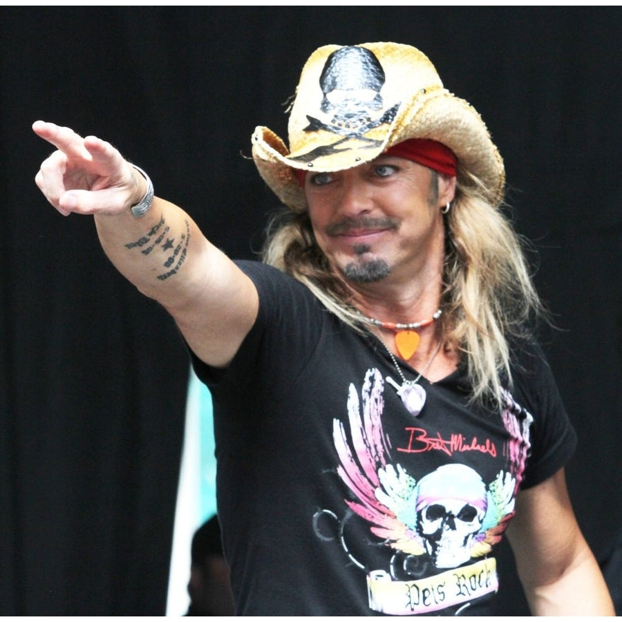 Bret Michaels 2013 Photo By John Barrett Poster Print Image 1