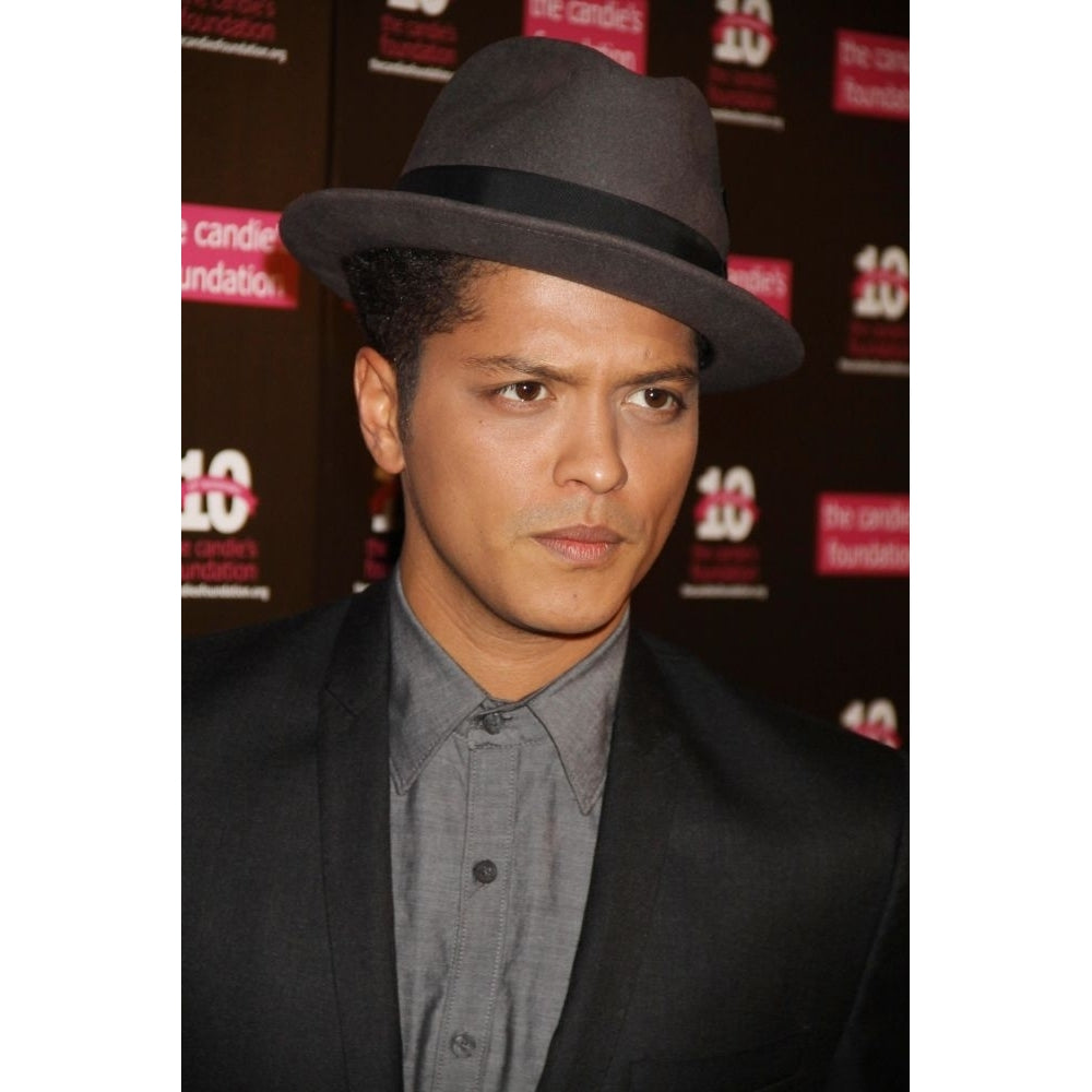 Bruno Mars 2011 Photo By John Barrett Poster Print Image 1