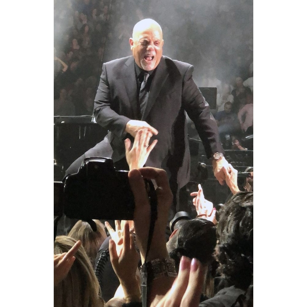 Billy Joel at his 50th show at Madison Square Garden March 2018 Photo By John Barrett Poster Print Image 1