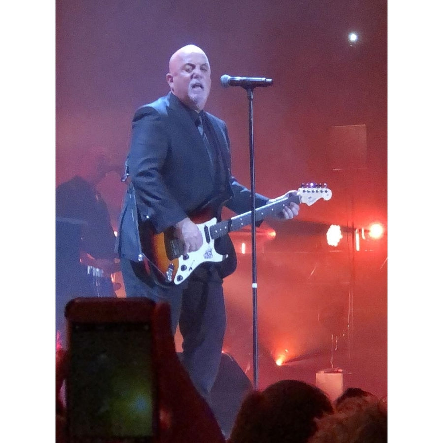 Billy Joel at his 50th show at Madison Square Garden March 2018 Photo By John Barrett Poster Print Image 1