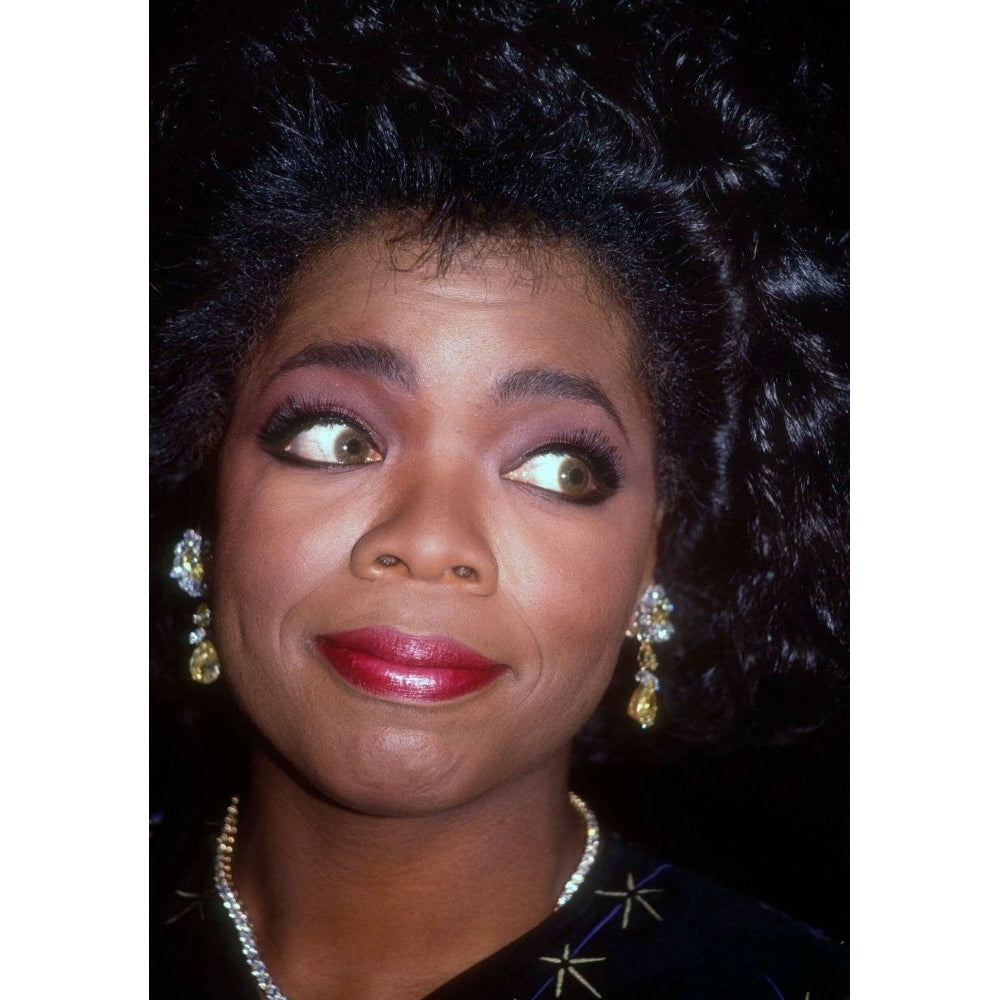 1983 FILE PHOTO- Oprah Winfrey. Photo by Adam Scull Poster Print Image 1