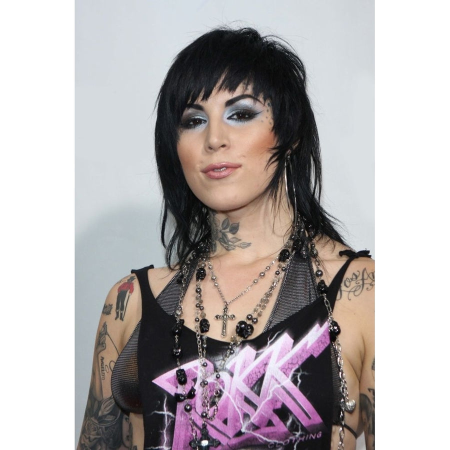 Kat Von D 6/04/2008 Photo By John Barrett Poster Print Image 1