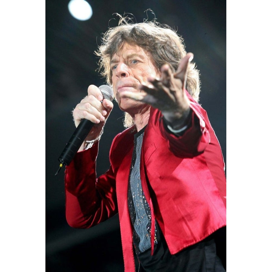 Mick Jagger 03-30-08 Photo By John Barrett Poster Print Image 1