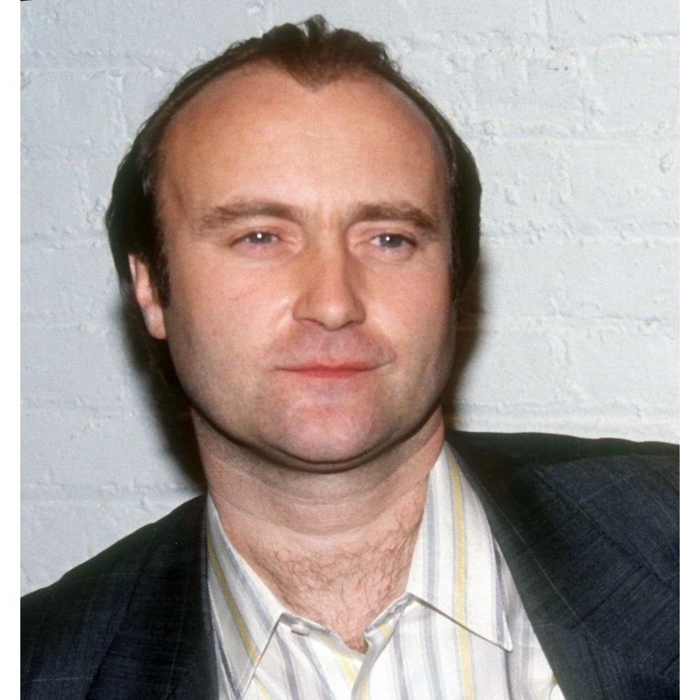 Phil Collins 1991. Photo by John Barrett Poster Print Image 1