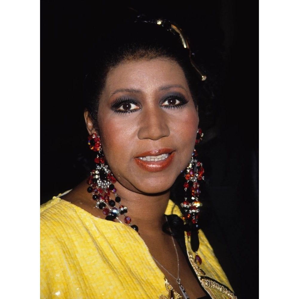 Aretha Franklin 1990. Photo by Adam Scull Poster Print Image 1