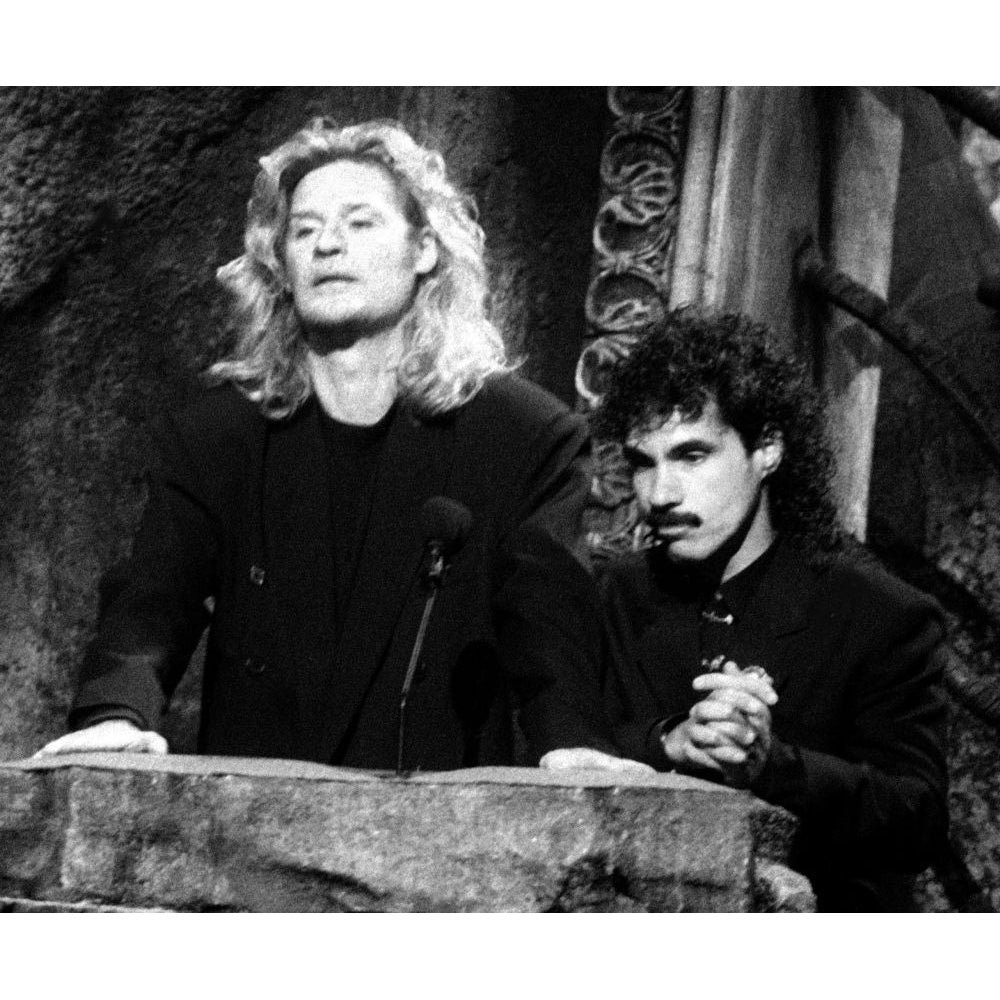 Daryl Hall John Oates 1990. Photo by John Barrett Poster Print Image 1