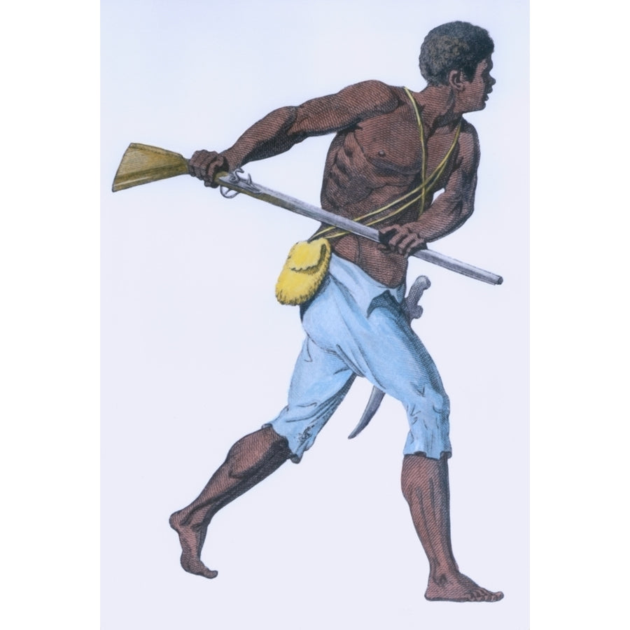 Afro-Caribbean Leonard Parkinson Captain Of The Maroons And Leader During JamaicaS Second Maroon Of War 1795-96. The Image 1