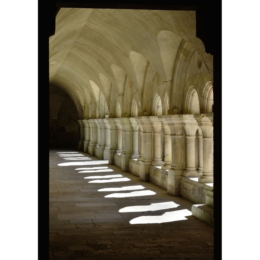 Abbey Of Fontenay Poster Print Image 1