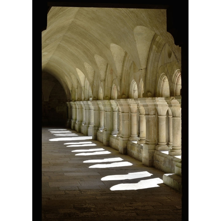 Abbey Of Fontenay Poster Print Image 2