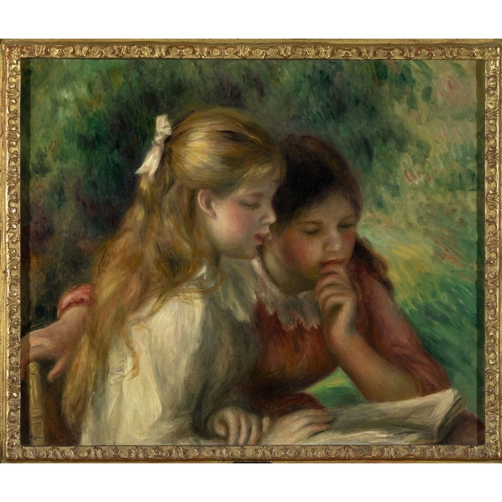 Pierre Auguste Renoir French School Poster Print Image 1