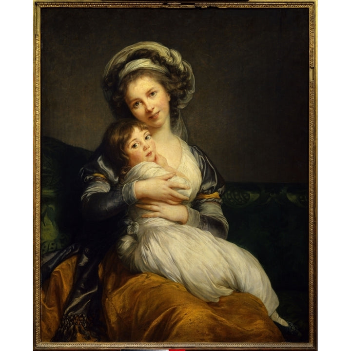 Elisabeth Vigee Le Brun French School Poster Print Image 2