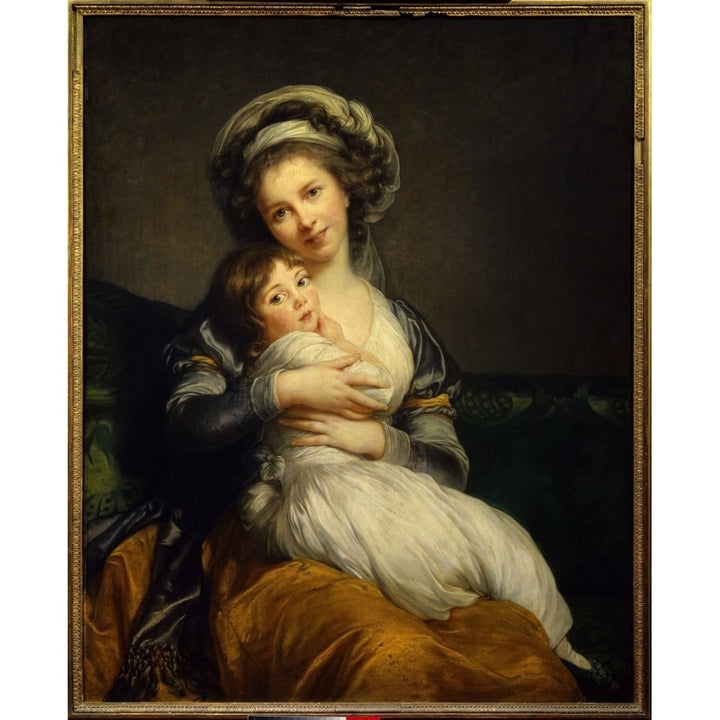 Elisabeth Vigee Le Brun French School Poster Print Image 1