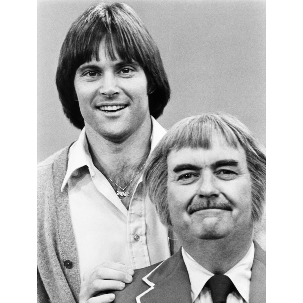 Bruce Jenner With Bob Keeshan In August 1978. Keeshan Created And Played The Character Captain Kangaroo. The Morning Image 1