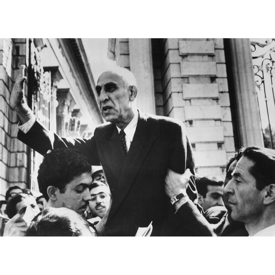 Mohammed Mossadegh Speaking Outside The Iranian Parliament Building History Image 1