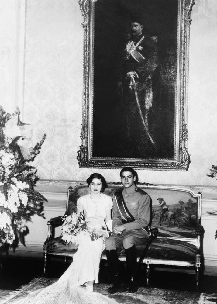 Crown Prince Mohammed Reza Of Iran And His Egyptian Bride History Image 1