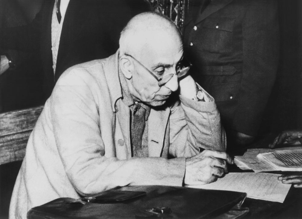 Ousted Iranian Premier Mohammed Mossadegh Convicted Of Treason History Image 1