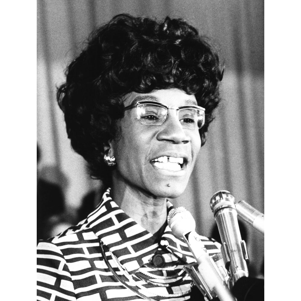 Shirley Chisholm Announces Her Candidacy For The Democratic Presidential Nomination. Her Venue Was The Concorde Baptist Image 1