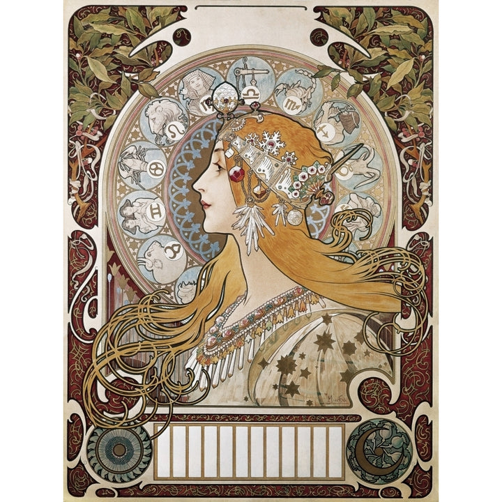 Mucha Alphonse Maria Poster Print Image 1