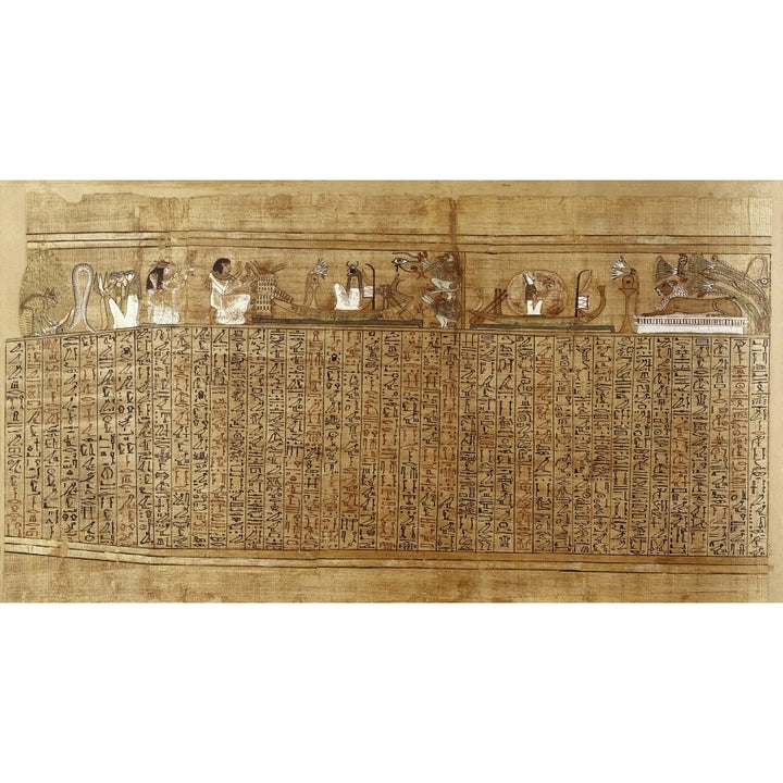 Book Of The Dead Or Papyrus Of Any Poster Print Image 2