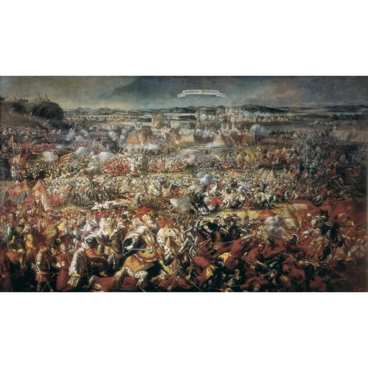 Siege Of Vienna By Turks Poster Print Image 1