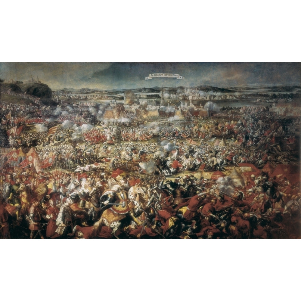 Siege Of Vienna By Turks Poster Print Image 2