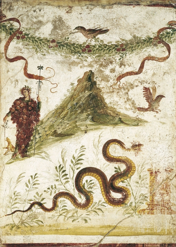 Bacchus And Vesuvius Poster Print Image 1