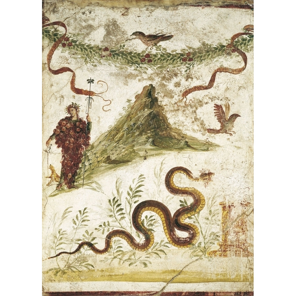 Bacchus And Vesuvius Poster Print Image 2
