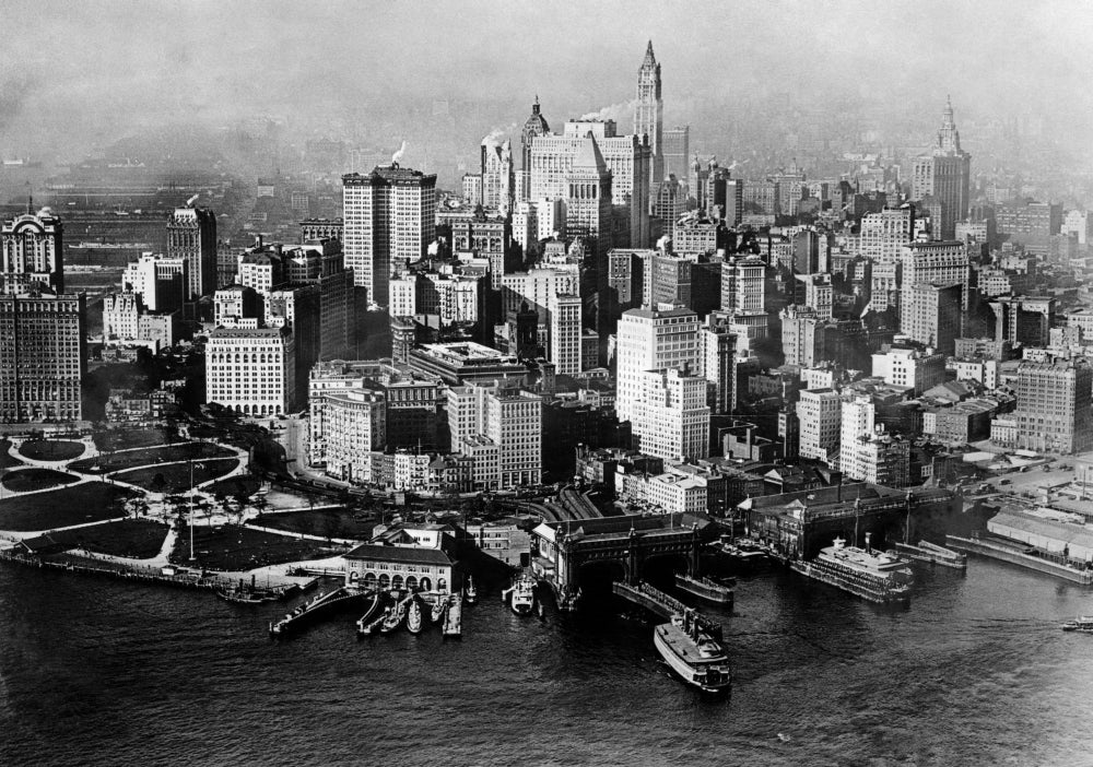 The Skyline Of Downtown York City History Image 1