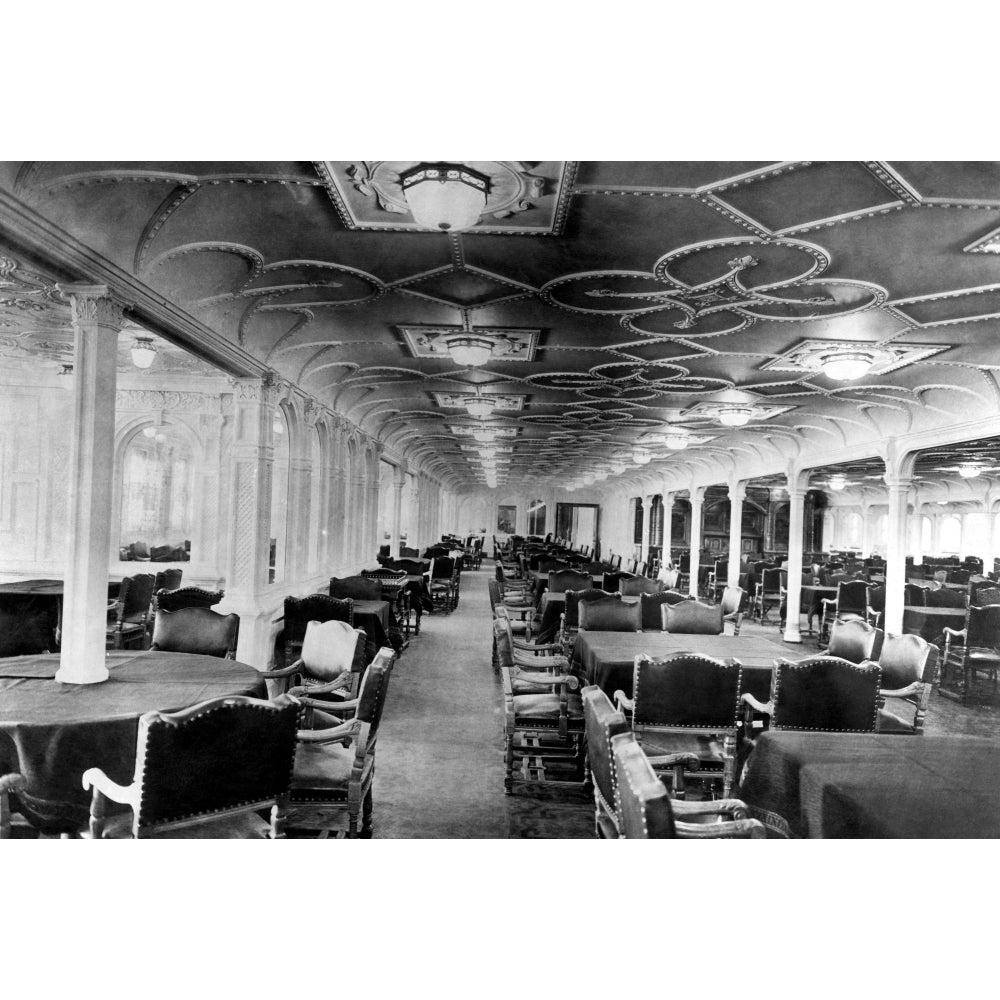 The Dining Room Of The Rms Titanic History Image 2