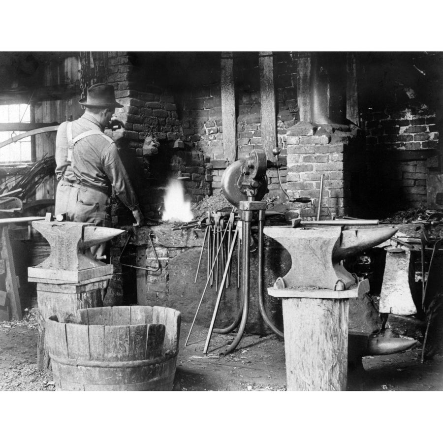 Occupational Portrait Of A Blacksmith History Image 1