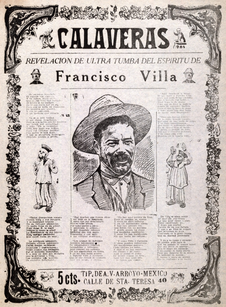 Pancho Villa. Calaveras History Image 1