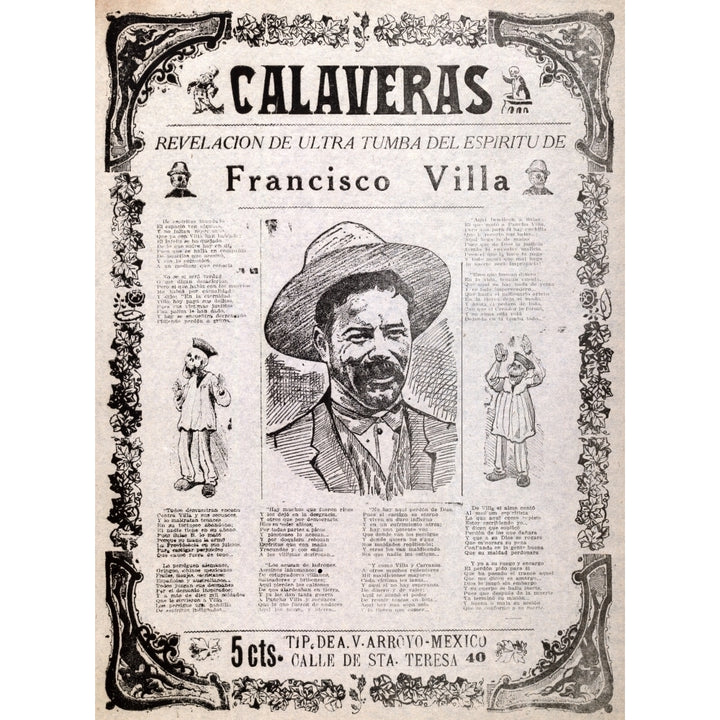 Pancho Villa. Calaveras History Image 1