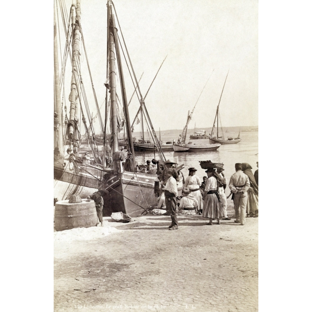 Fishing Boats In Lisbon History Image 2