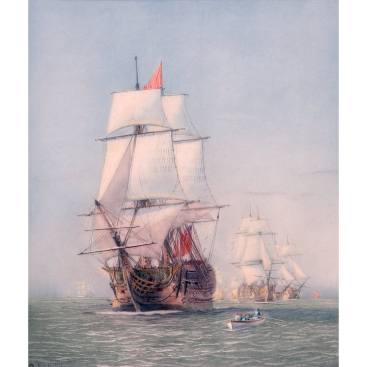 The Hms Victory. 1778 History Image 1